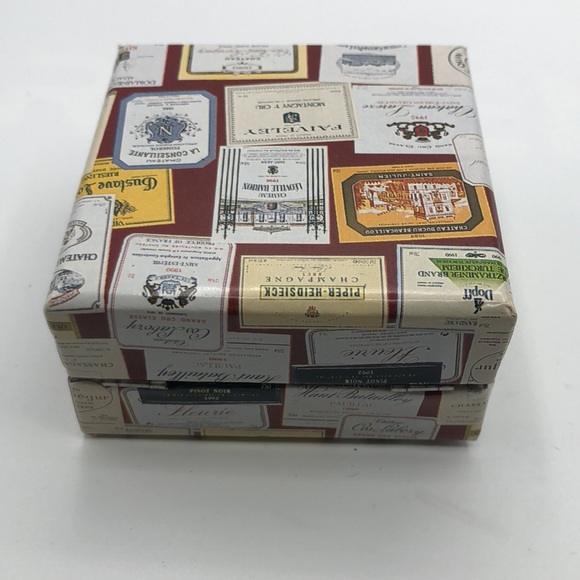 Magnificent Mouchoirs Cufflinks Chateau 1985 Unisex - Picture 11 of 13